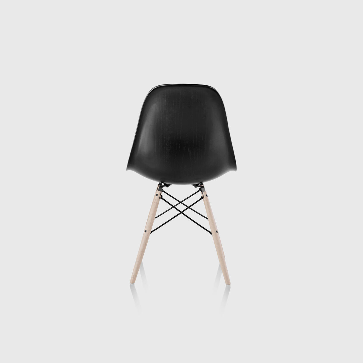 Eames Moulded Wood Side Chair, Dowel Base