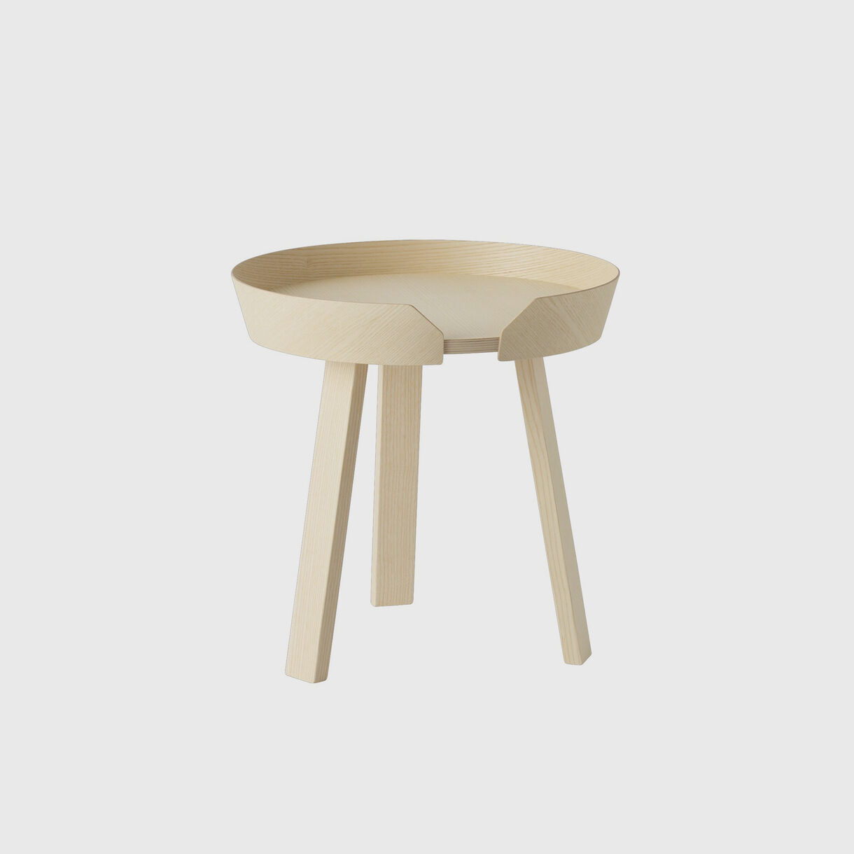 Around Coffee Table Small, Ash