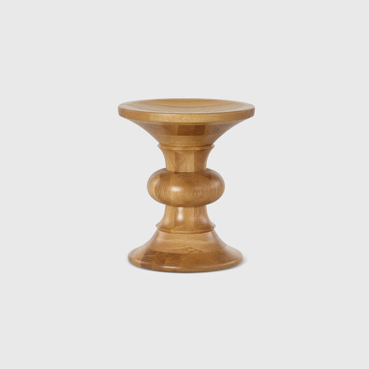 Eames&reg; Turned Stool, Oak
