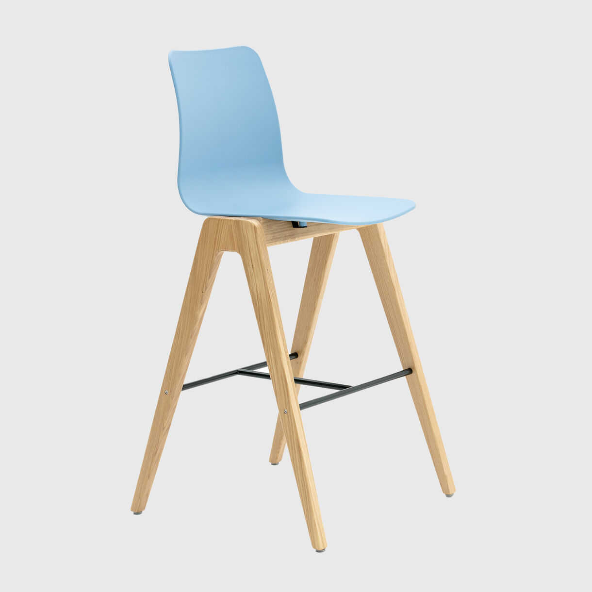 Polly Stool, Wood Base