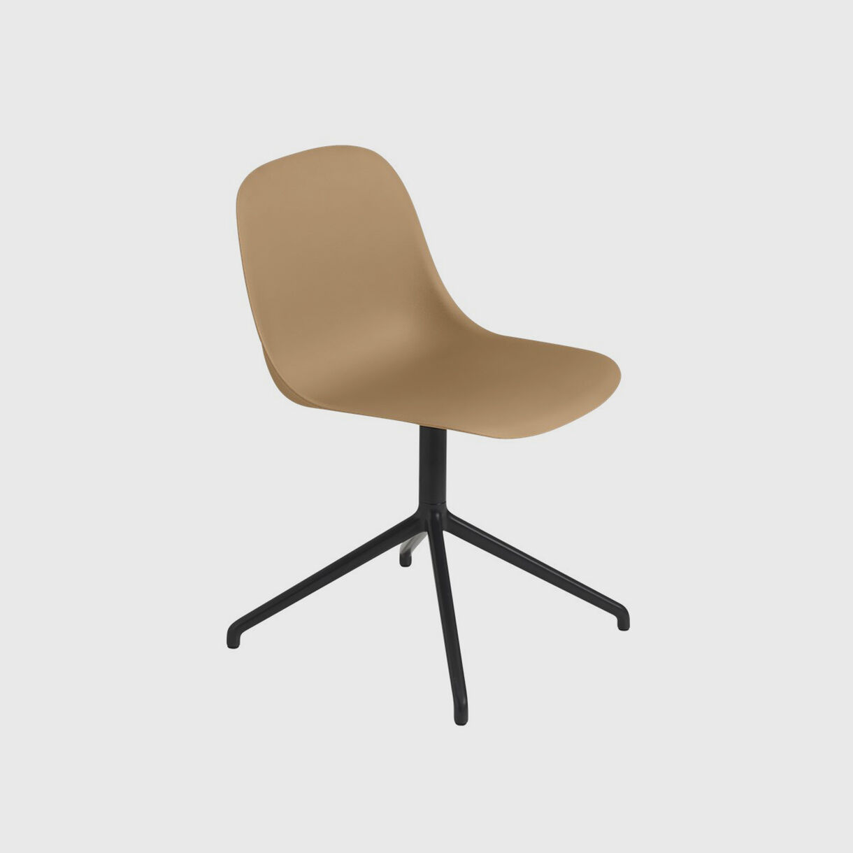 Fiber Side Chair, Swivel Base with 4 Star Base