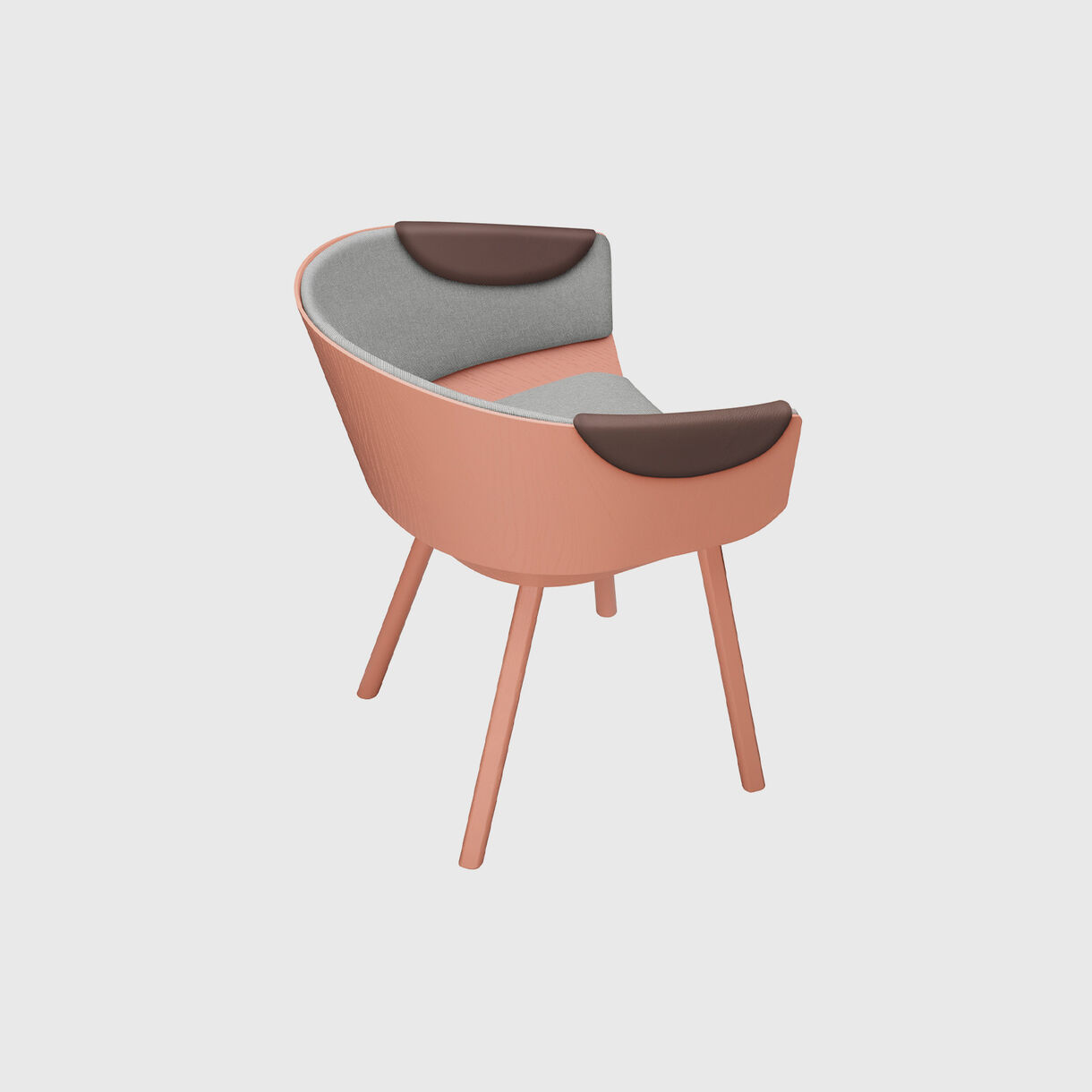 Houdini Armchair, Beige Upholstery