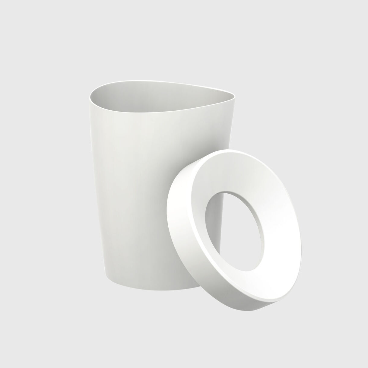 Happy Bin Large, White