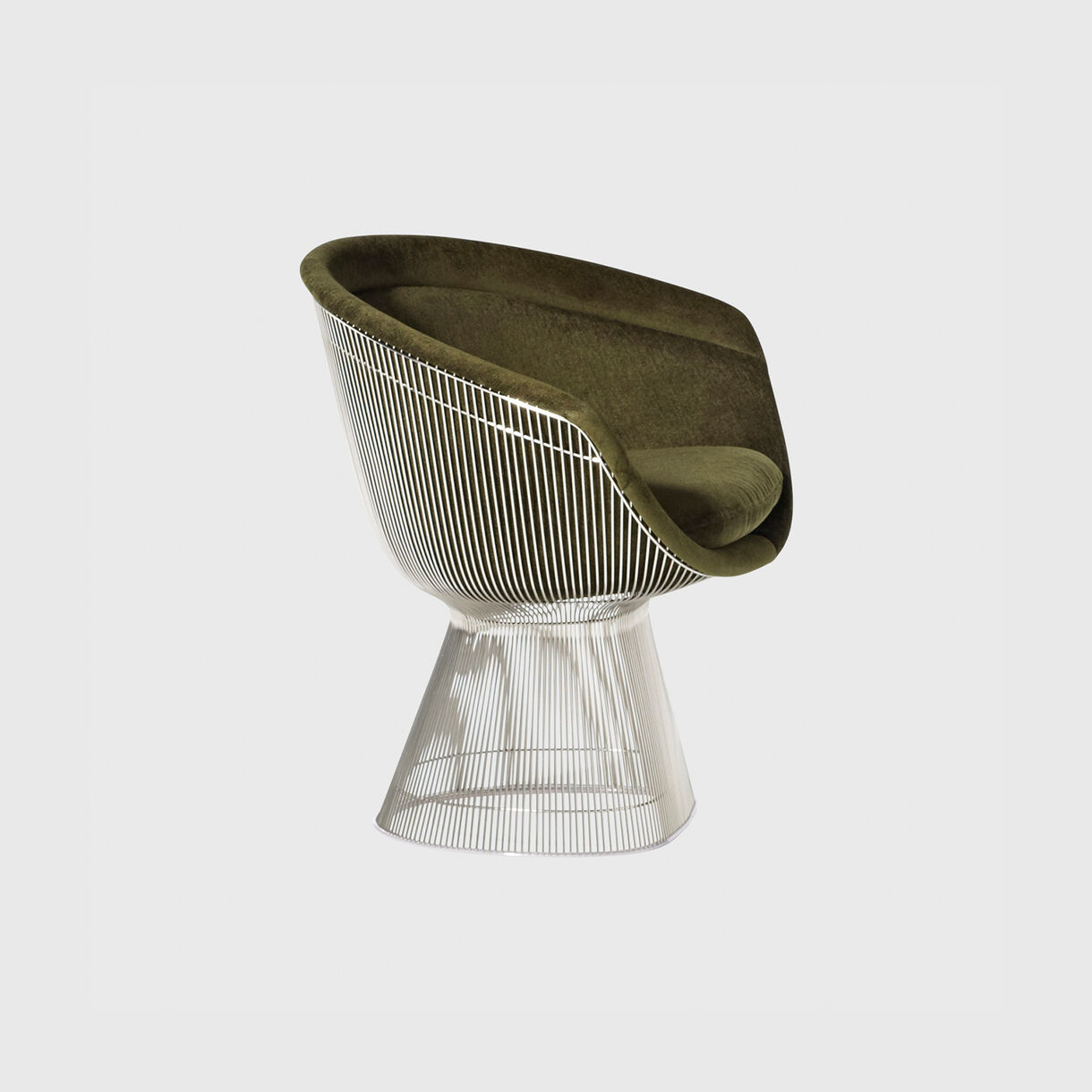 Platner Lounge Chair, Olive