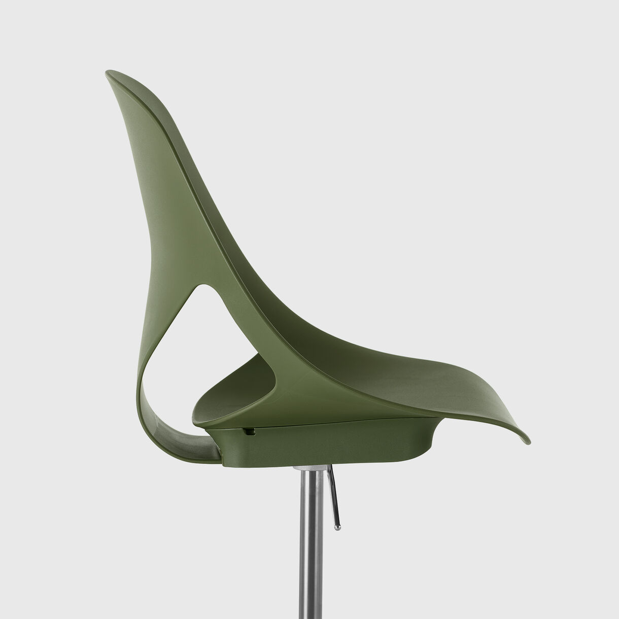 Zeph Multipurpose Stool, No Arms, Olive