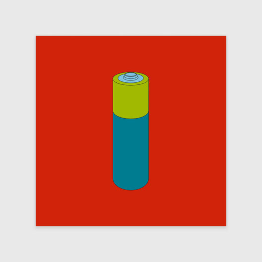 Long-life Battery (2014) - Michael Craig-Martin