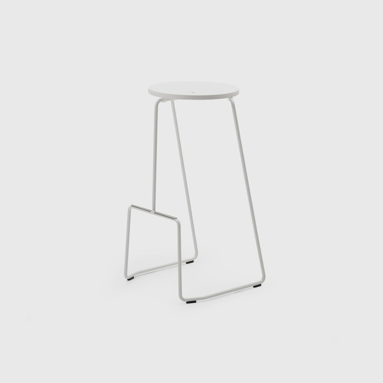 Tiki Stool, White (RAL9016), Bar