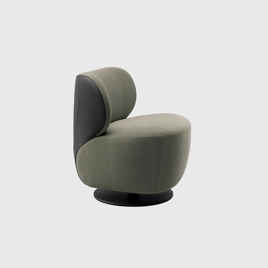 Bao Small Armchair, Swivel Base