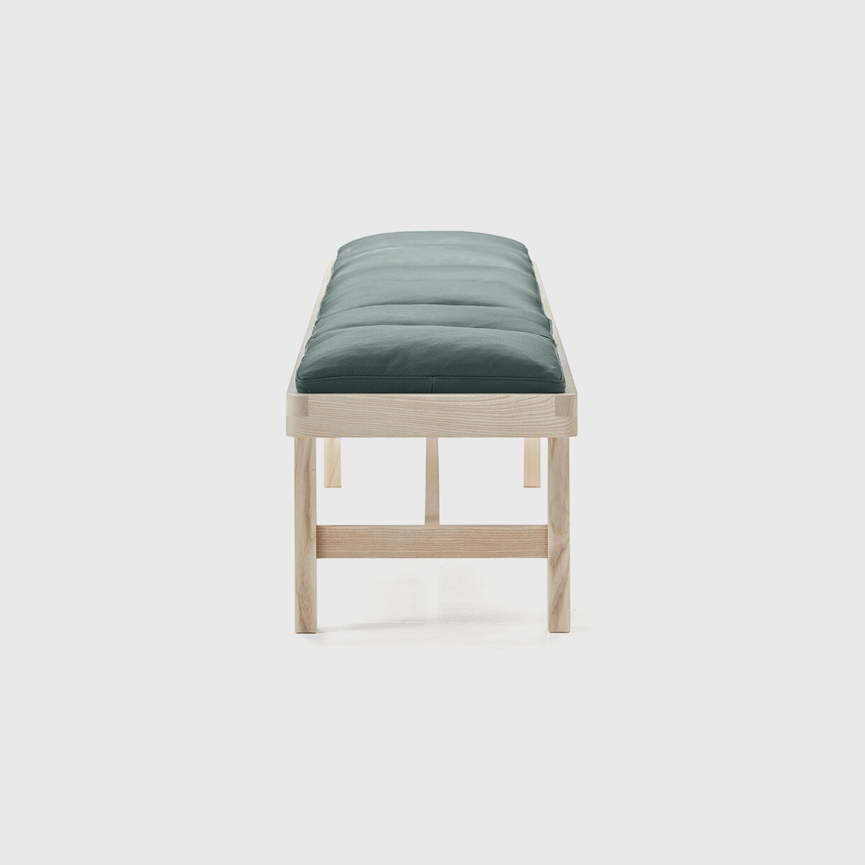 Dining Bench, Ash Leather