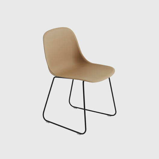 Fiber Side Chair, Sled Base
