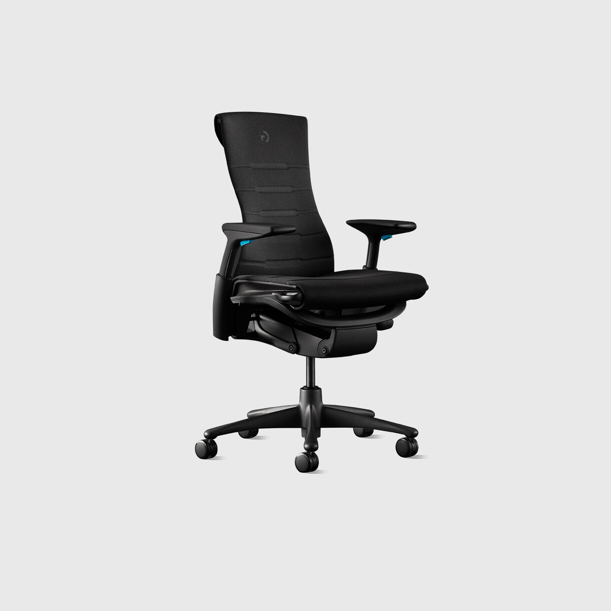 Embody Gaming Chair, Black & Cyan
