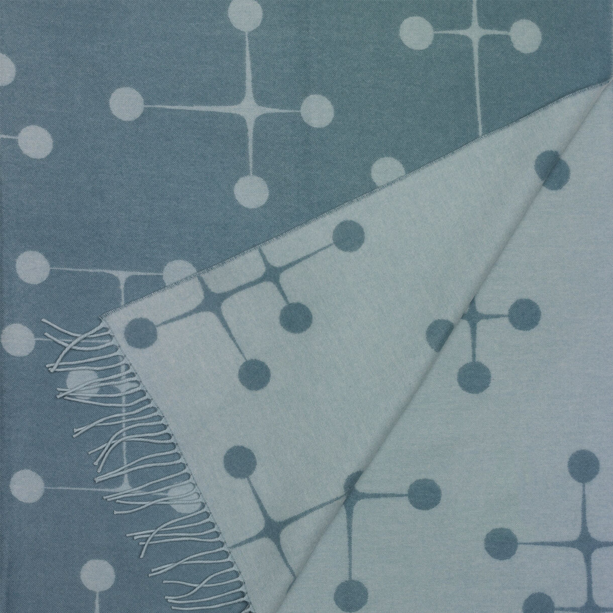 Eames Wool Blanket, Light Blue