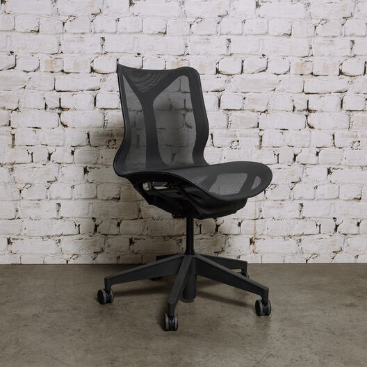 Herman Miller Cosm Low Back Chair, Graphite, No Arms
