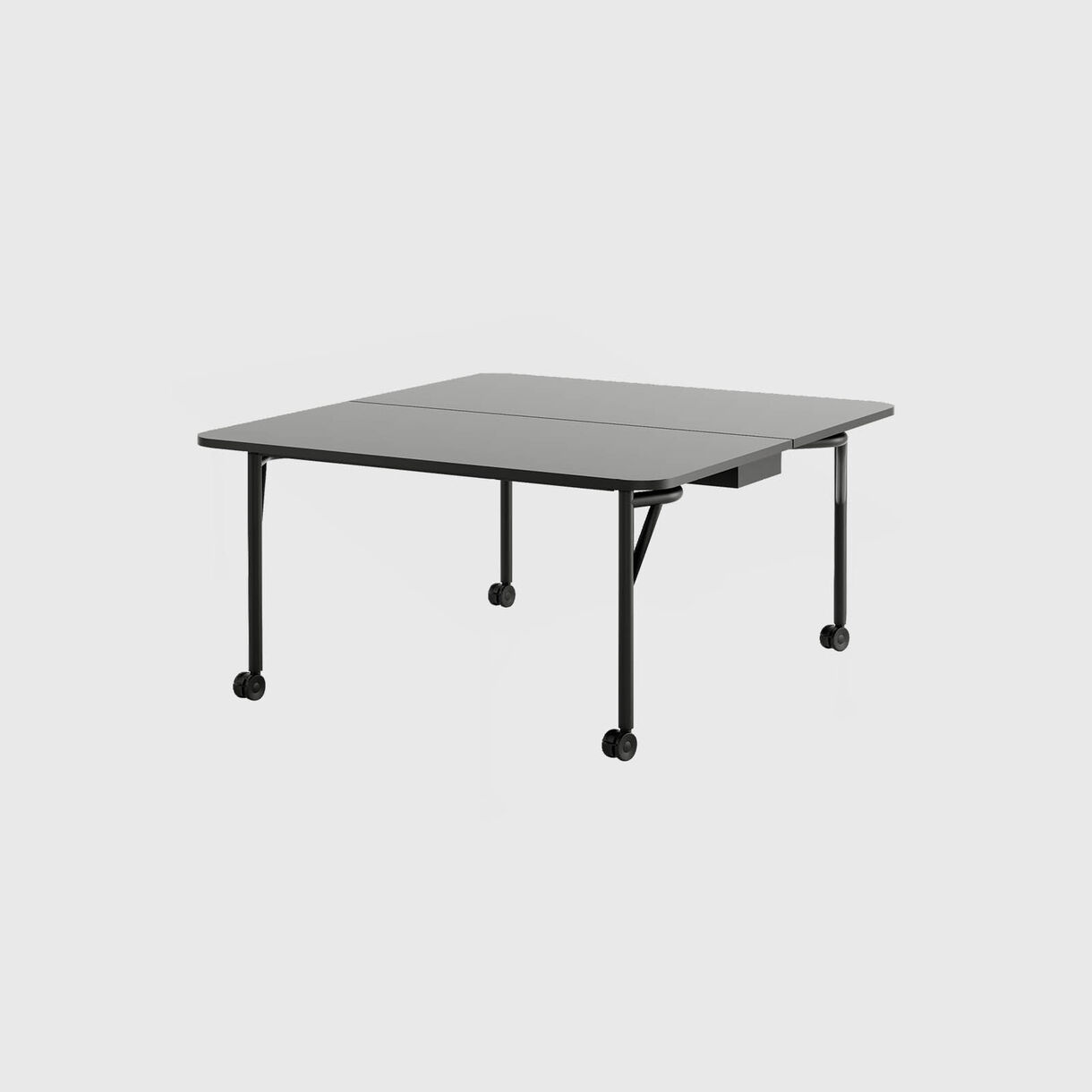 Folding Surfaces Table, 1500mm Black