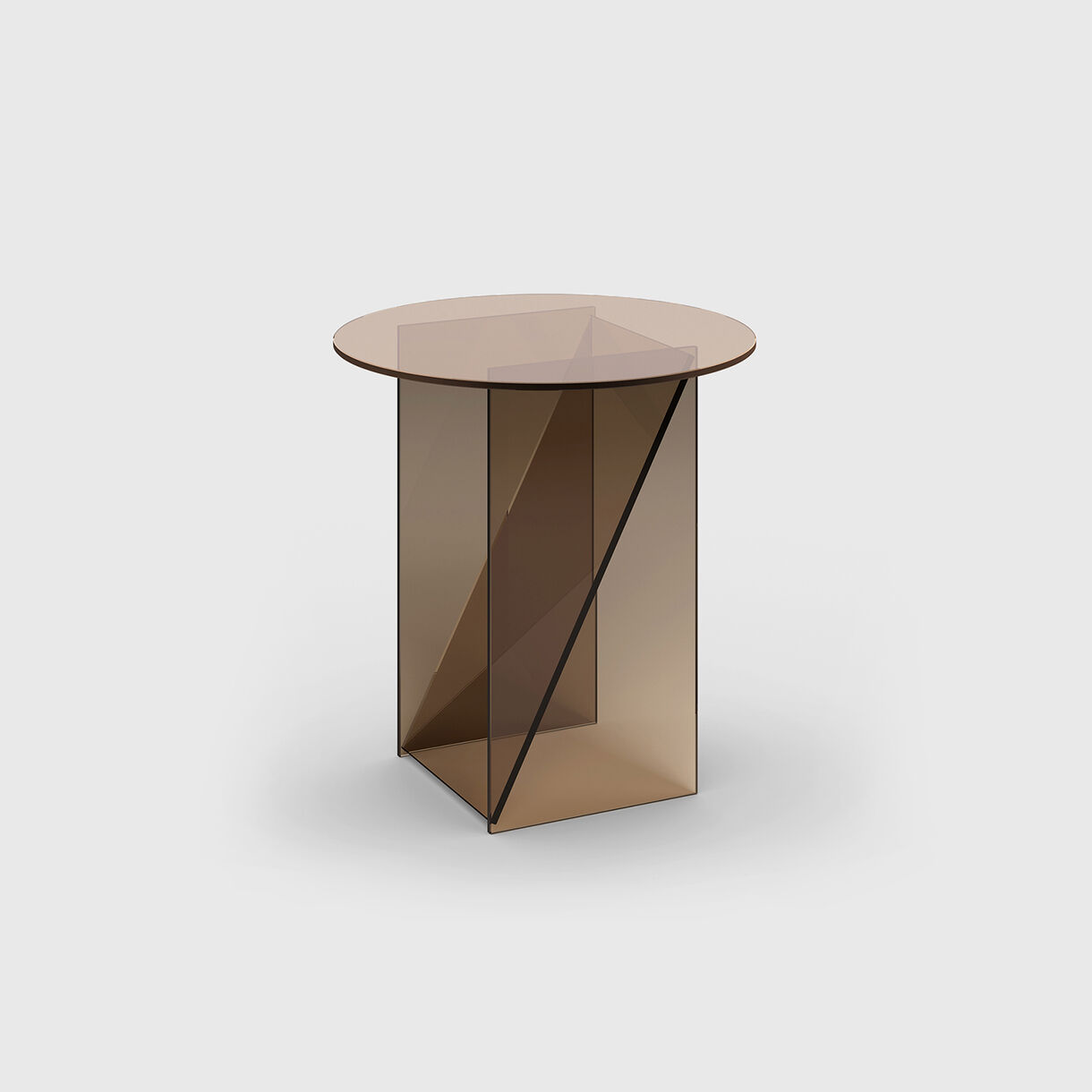 Kaisa Side Table, Brown
