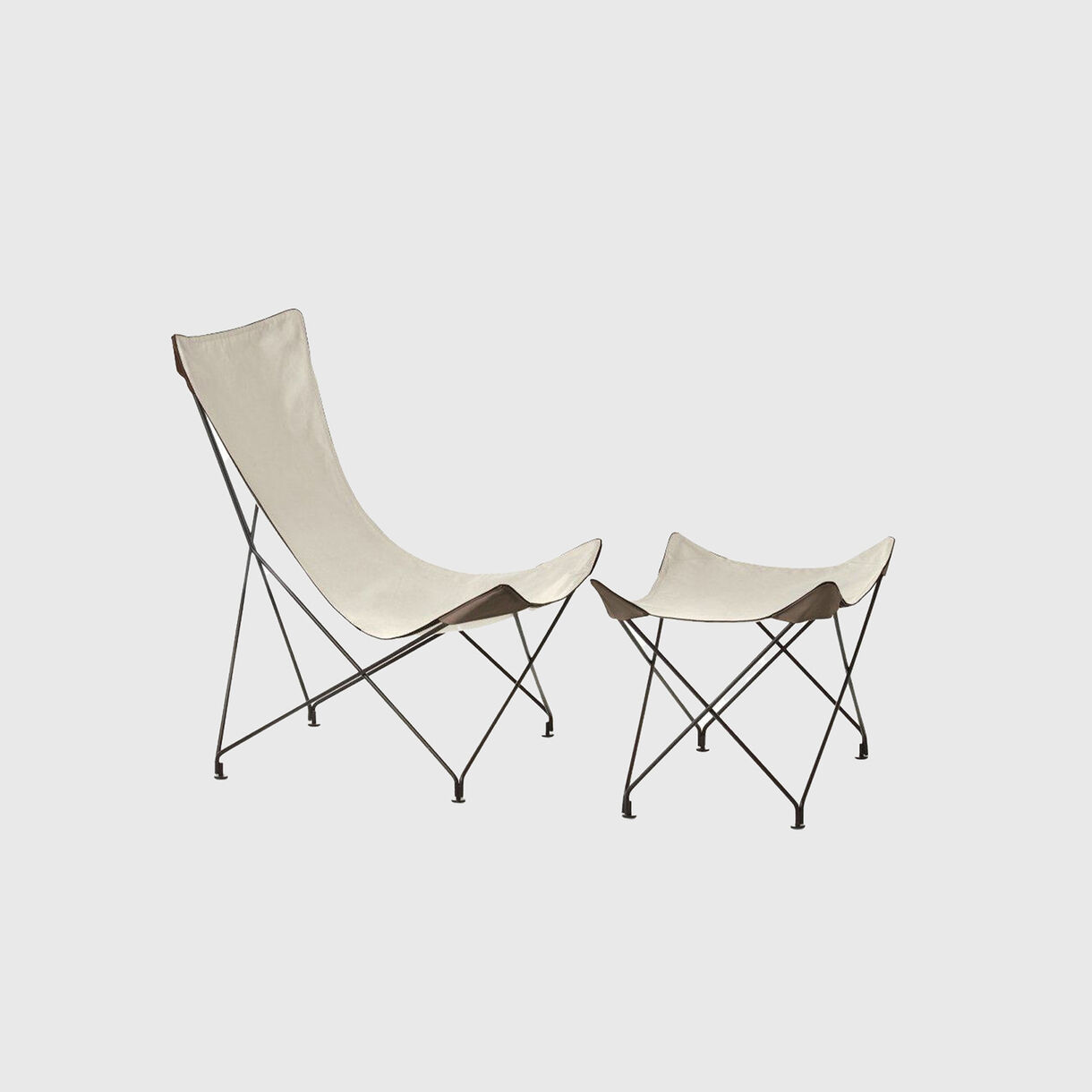 Lawrence Chair and Ottoman