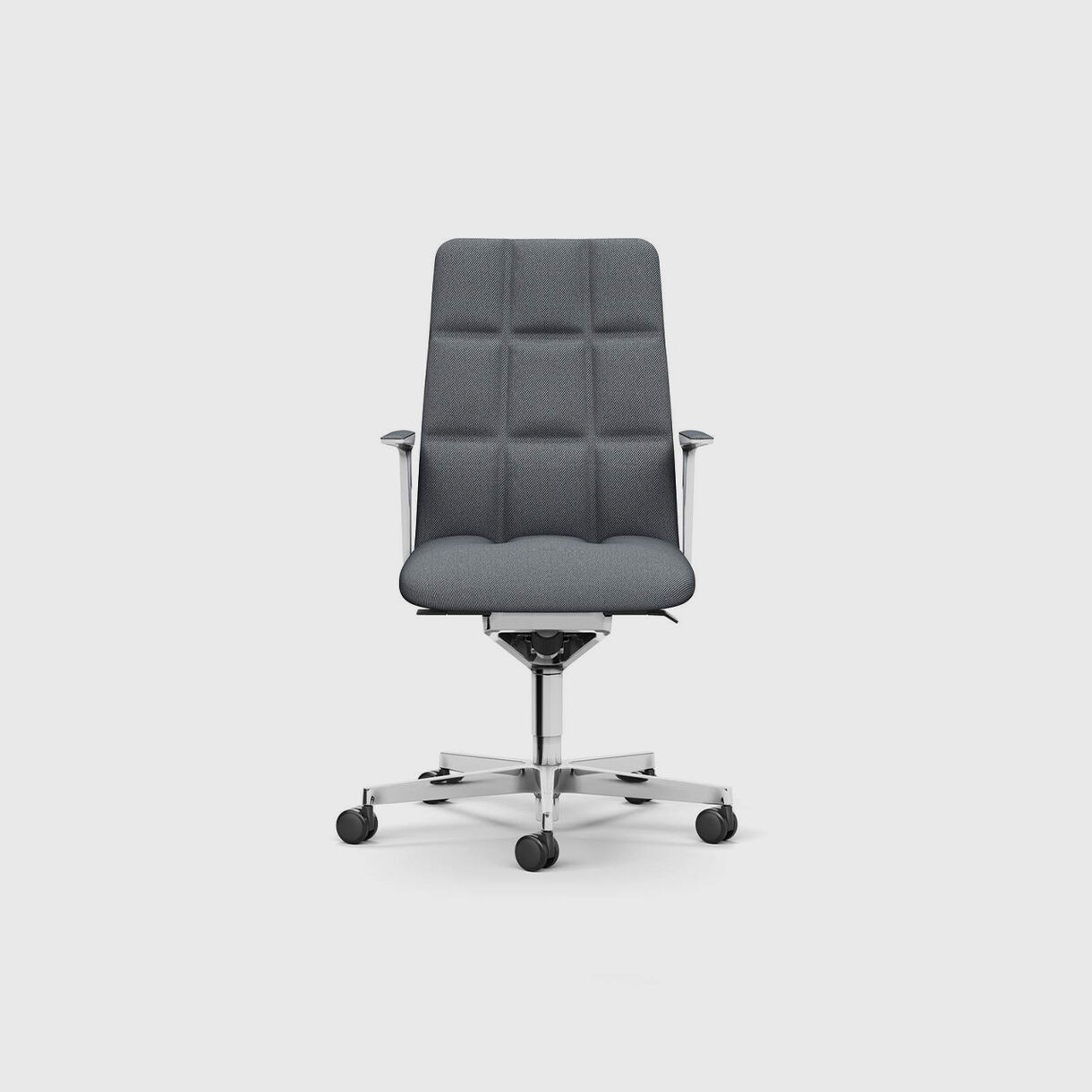 Leadchair Management Swivel Chair, Mid Back