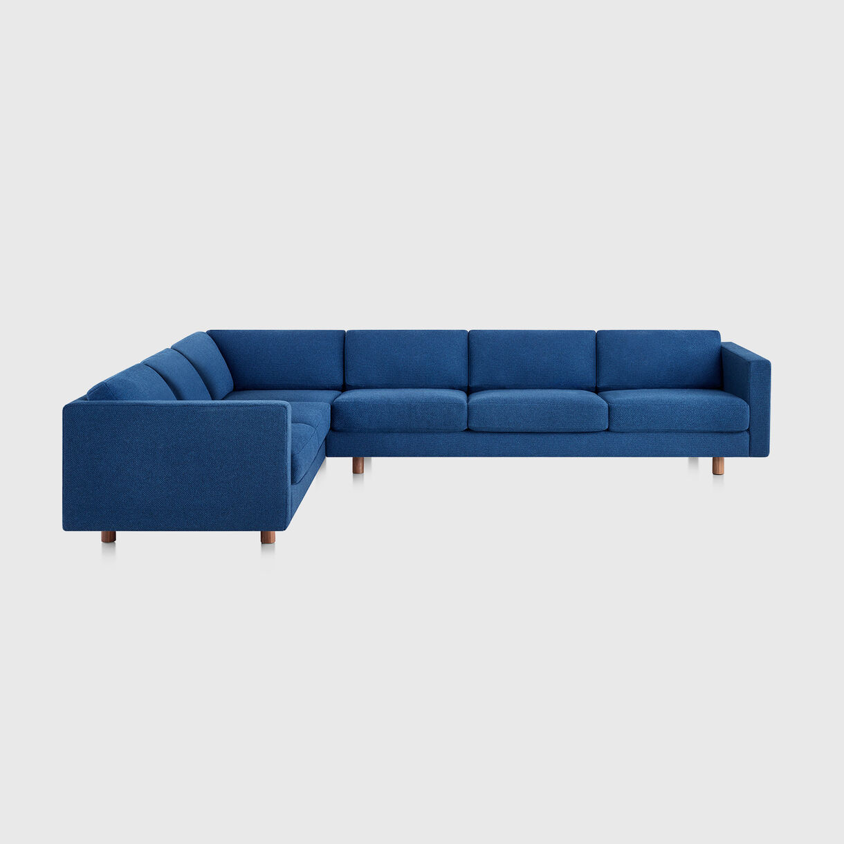 Lispenard Sectional Sofa, RLeft Configuration, Superweave Marine