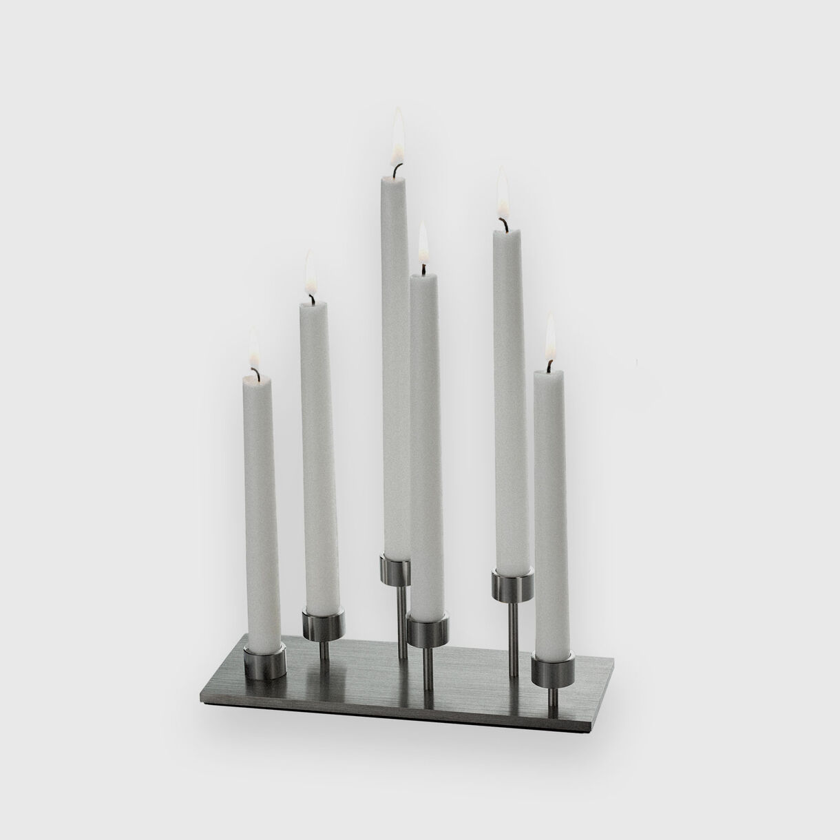 Machined Candelabra, Steel