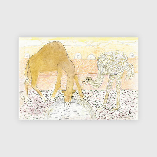 The Camel and the Ostrich, Print