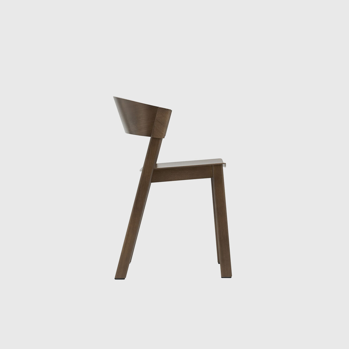 Cover Side Chair, Dark Brown