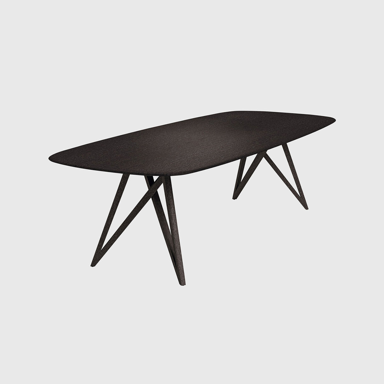 Seito Table, Wood, Burned Oak