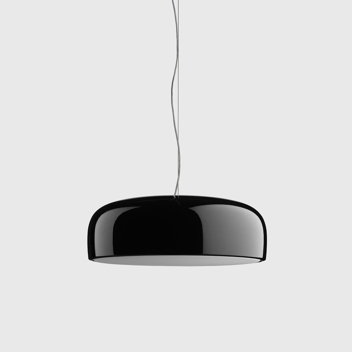 Smithfield Suspension Lamp, Glossy Black
