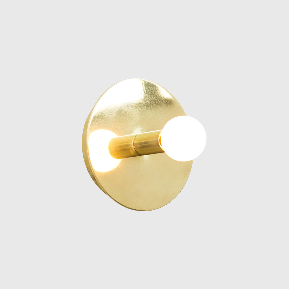 Dot 03 Wall Lamp, Hardwire, Brass