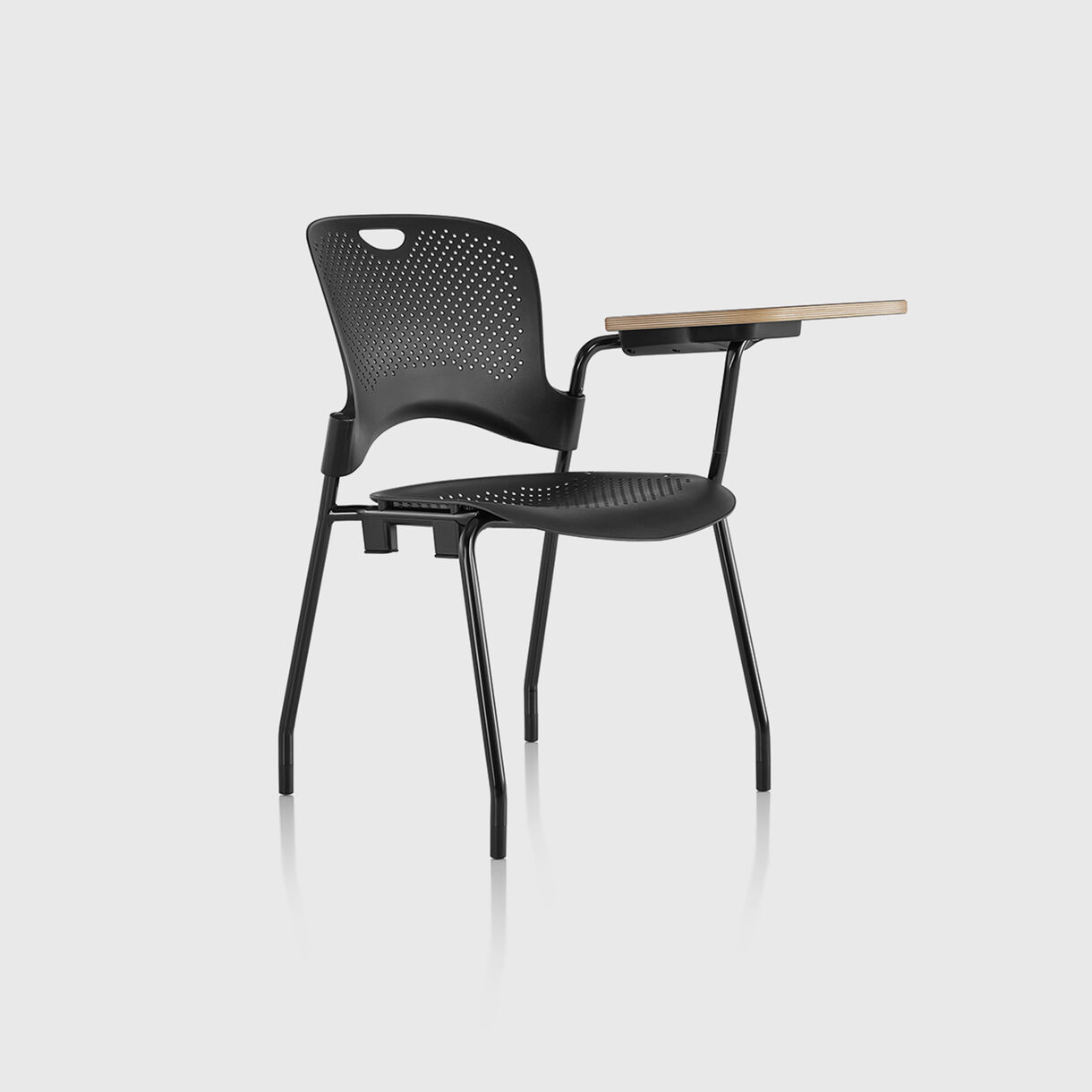 Caper Stacking Chair with Tablet