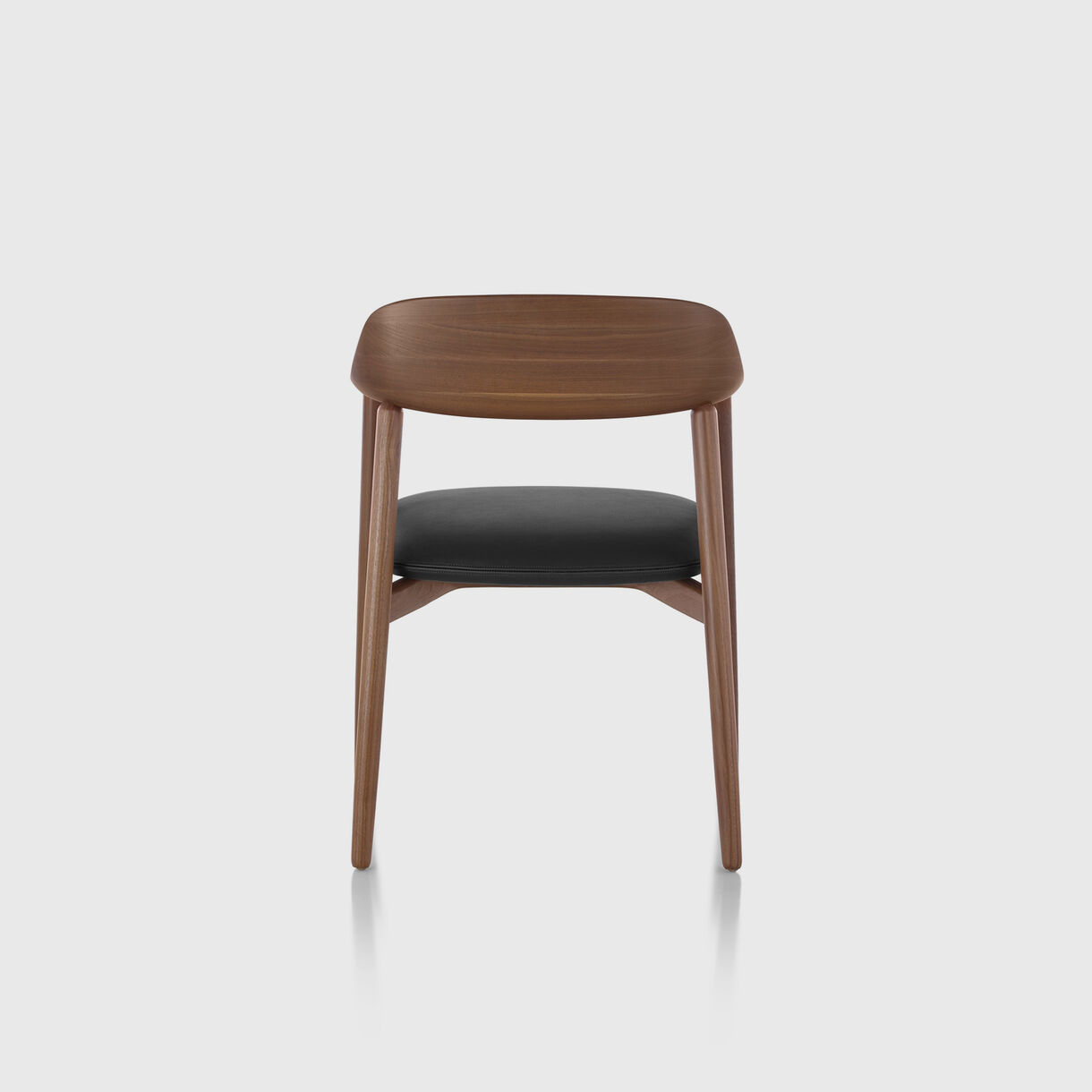 Crosshatch Side Chair, Walnut