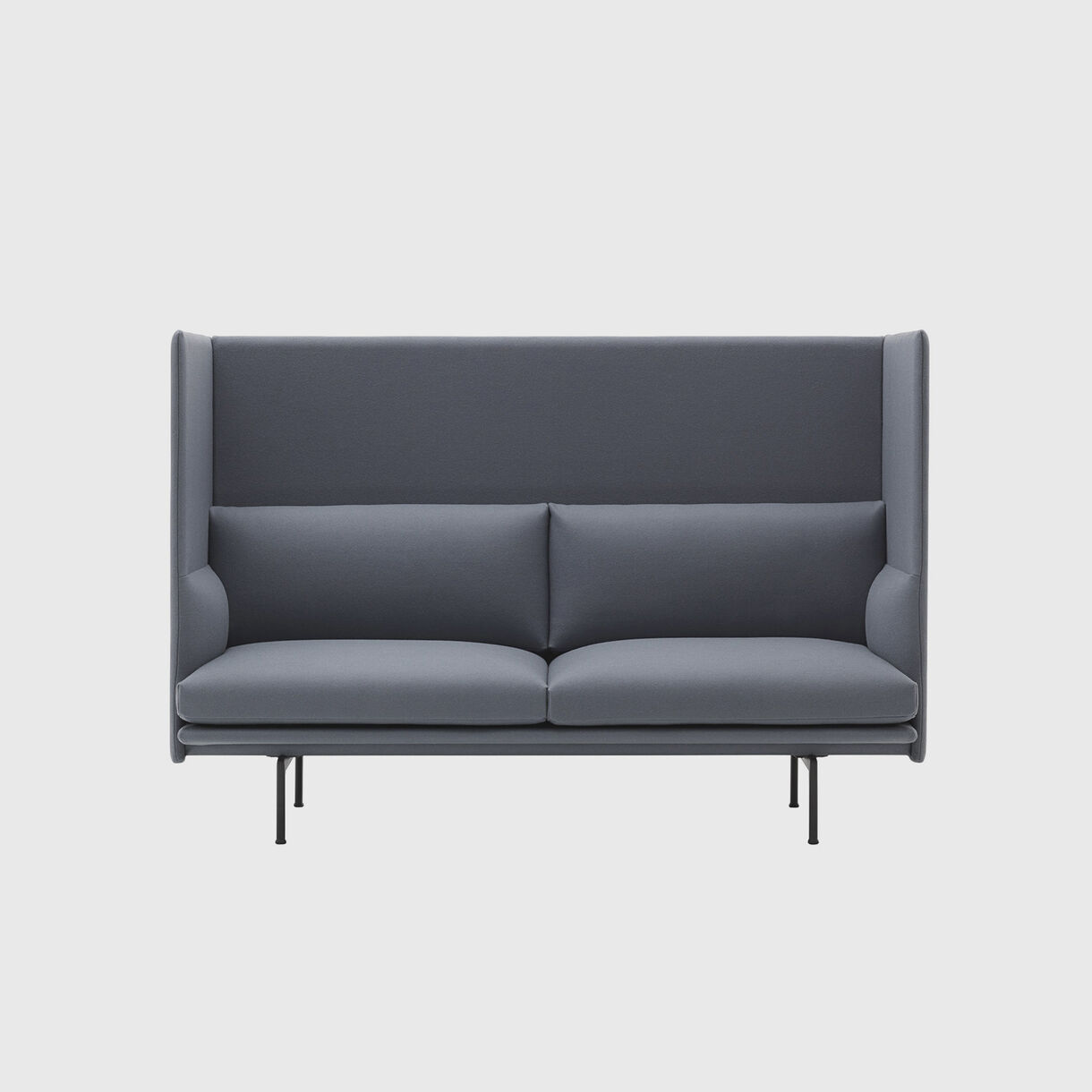 Outline Highback Sofa, 2 Seater