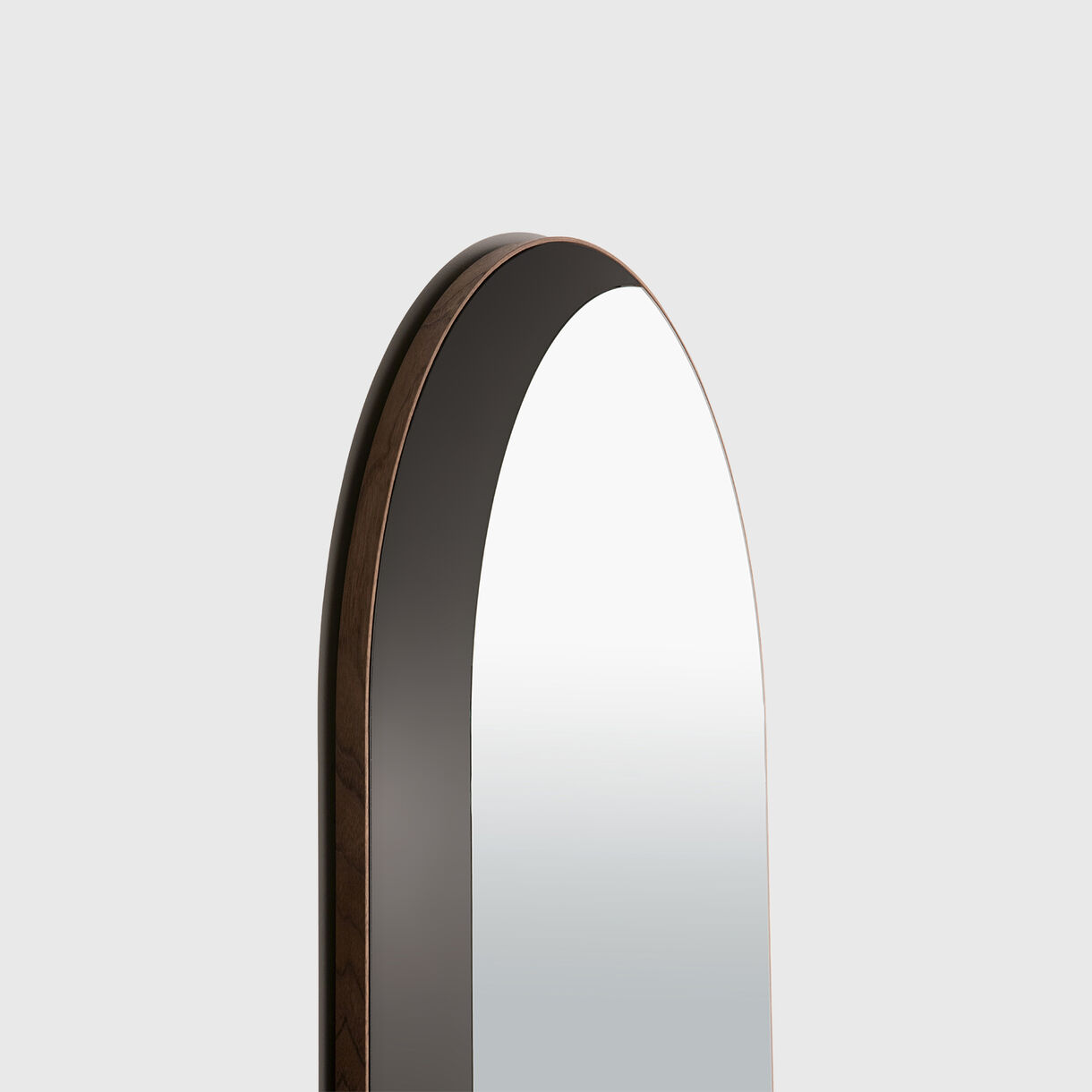 Archway Mirror, Black & Clear