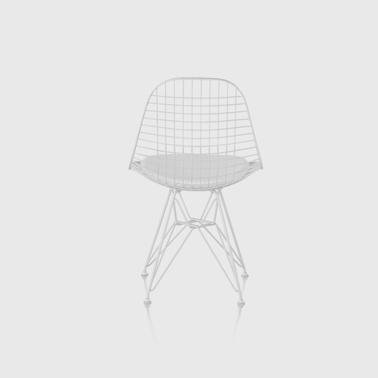 Eames Wire Chair, Wire Base, Chrome