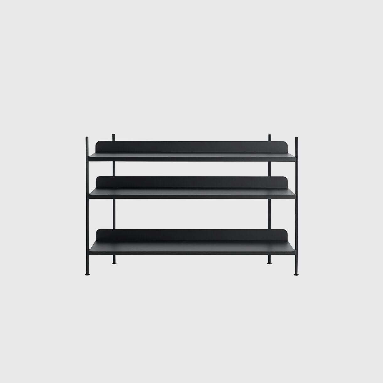 Compile Shelving System, Configuration 2, Black