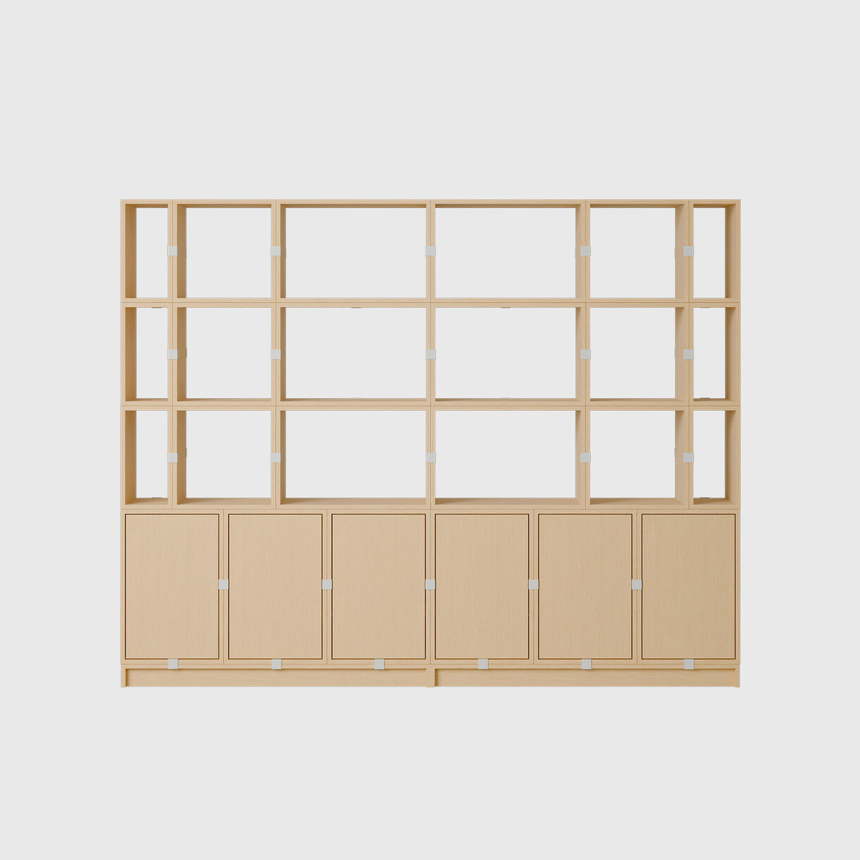 Stacked Office Config. 2, Oak