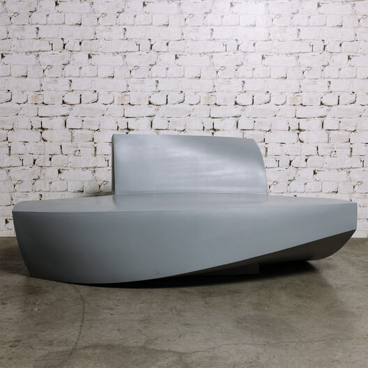 Gehry Sofa, Silver
