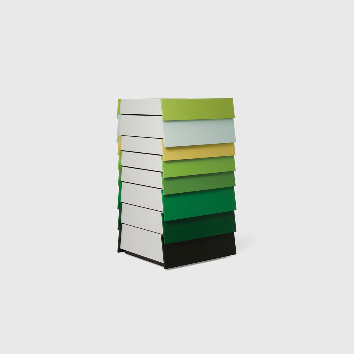 Stack 8 Drawer, Green