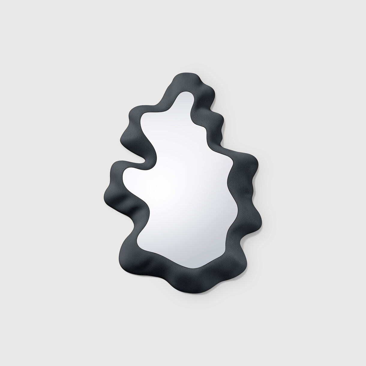 Sculpted Mirror, Black