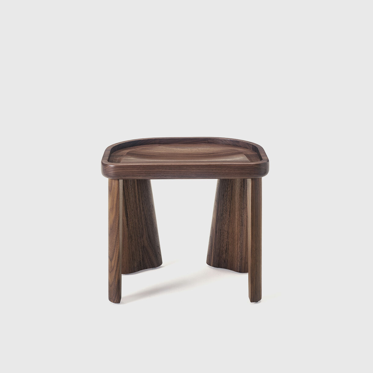 Cluster Stool, Walnut