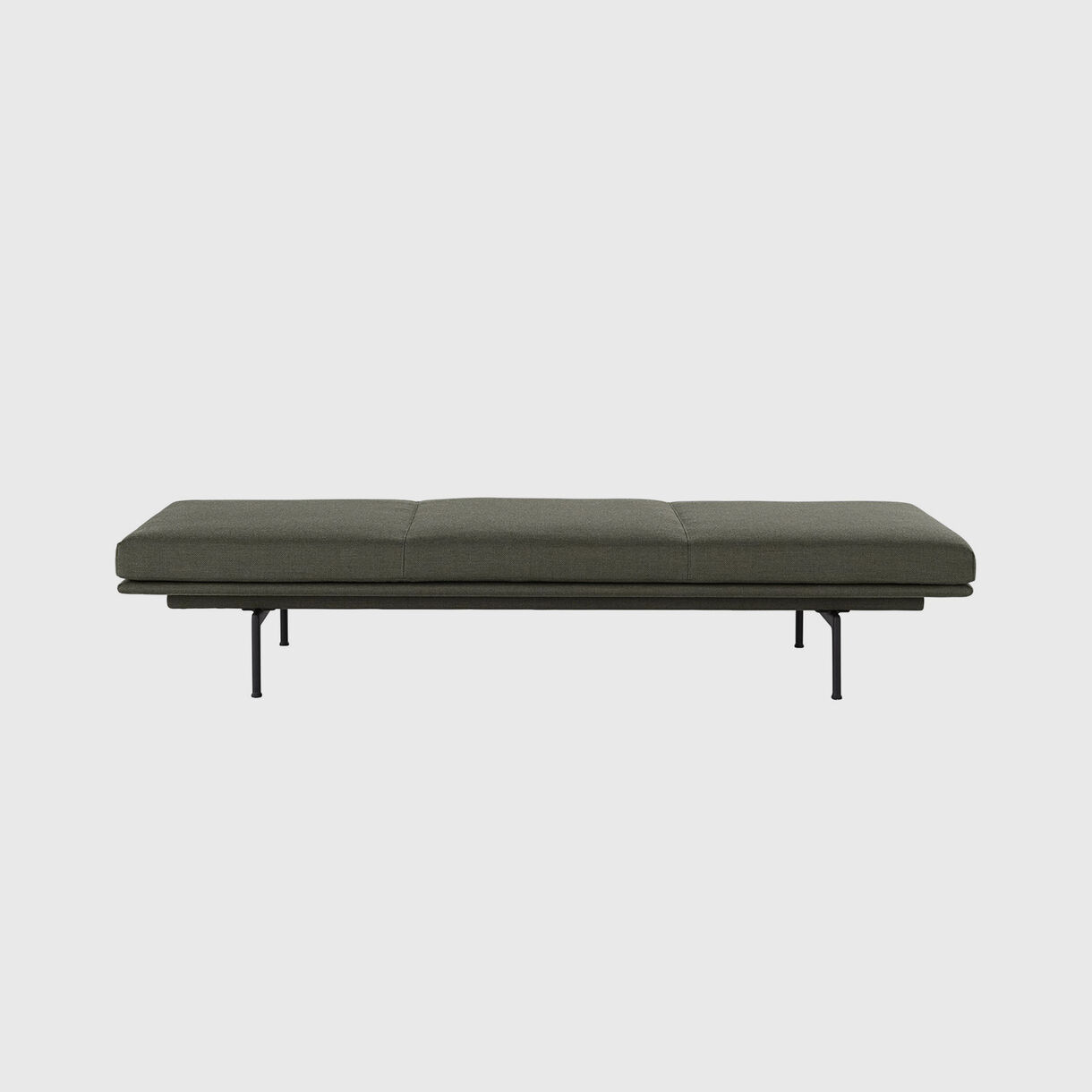 Outline Daybed, Fiord 961 & Black Base