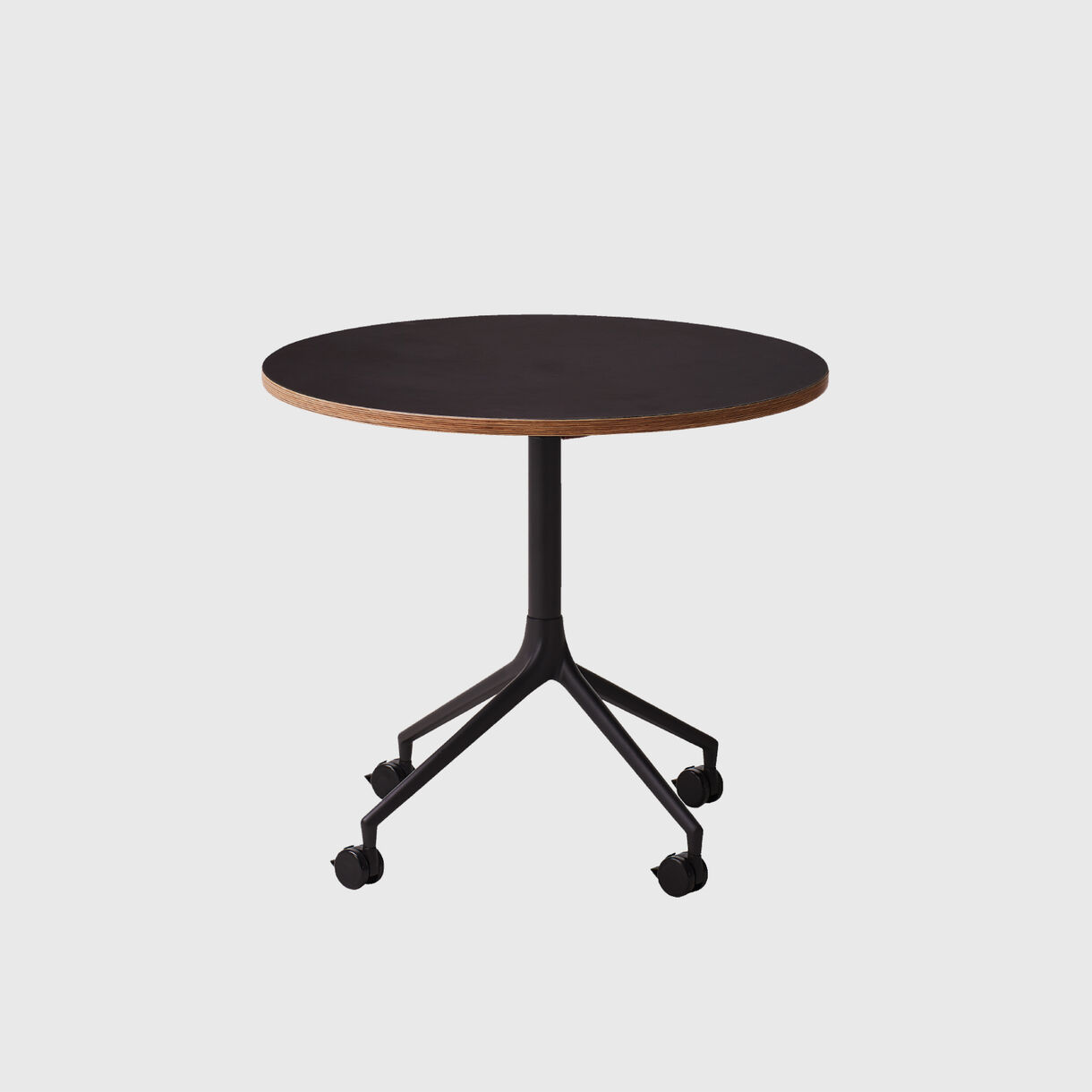 AS400 Table, Round, Black