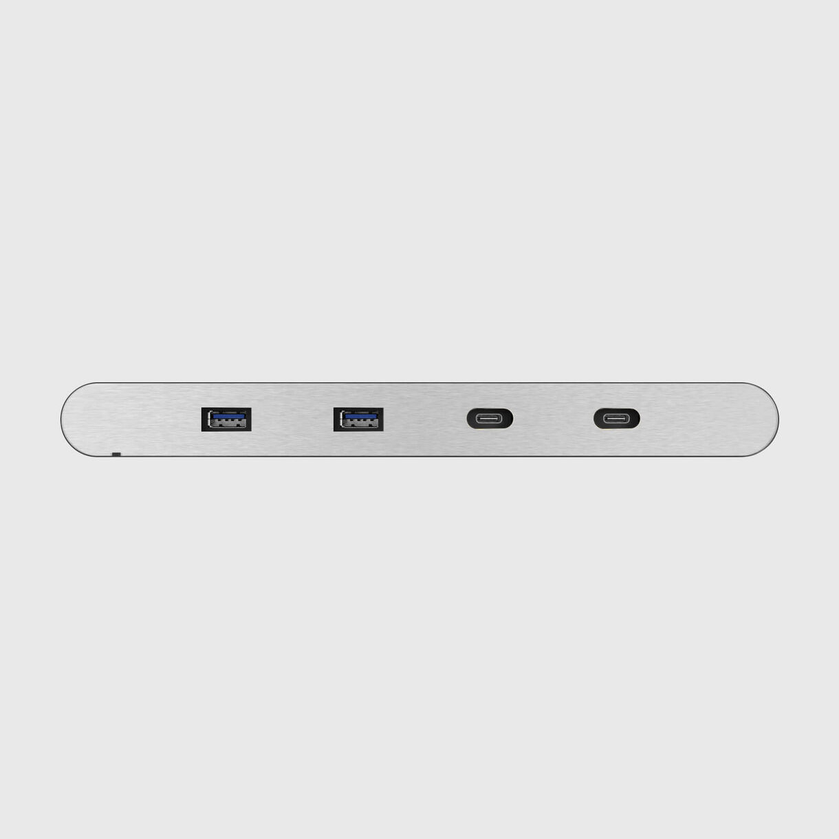 25 4 Port Power & Data System, AACC, Steel (SS8)