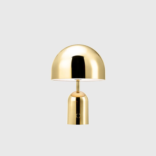 Bell Portable V2 Table Lamp, High Gloss Gold