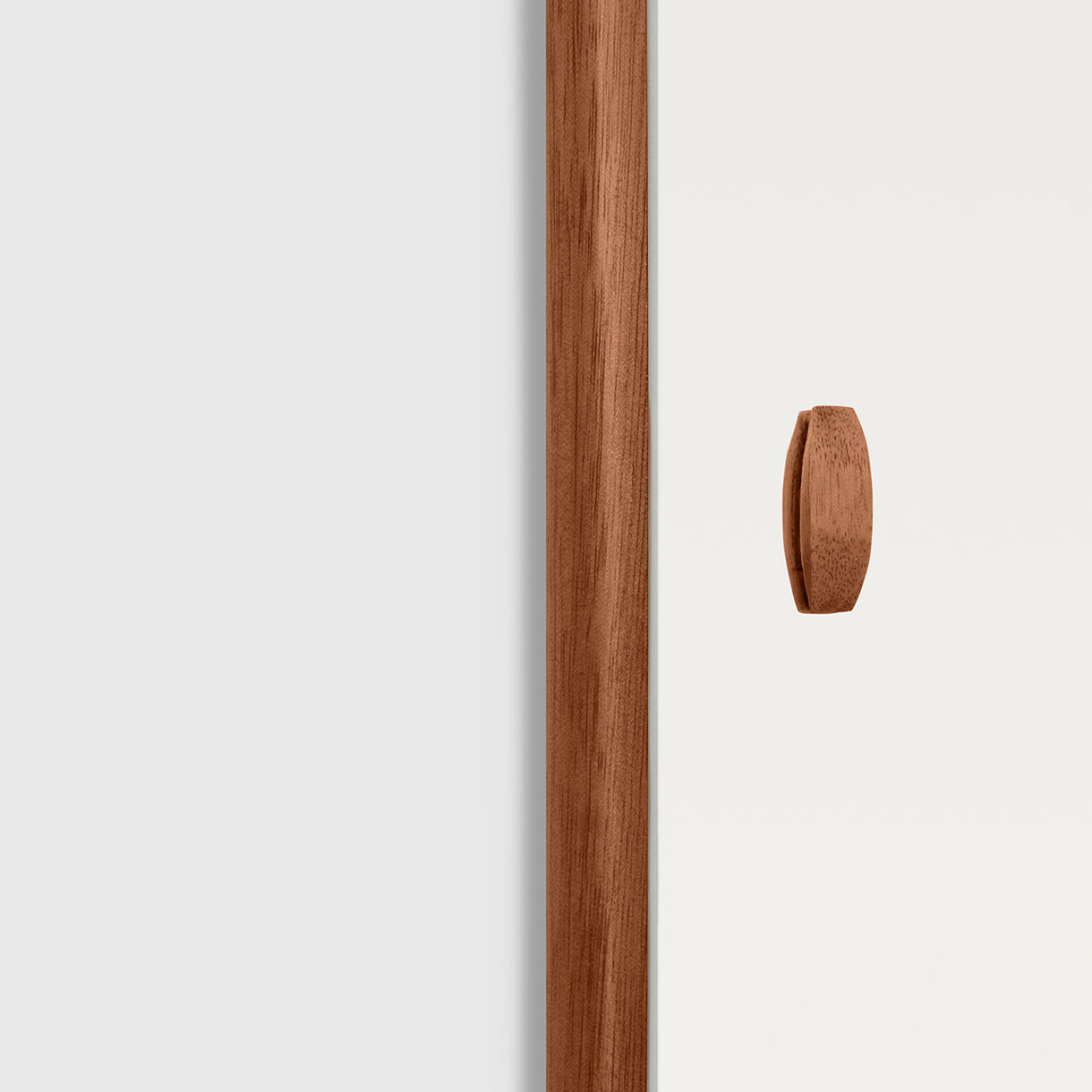 Stitch Mirror, Walnut