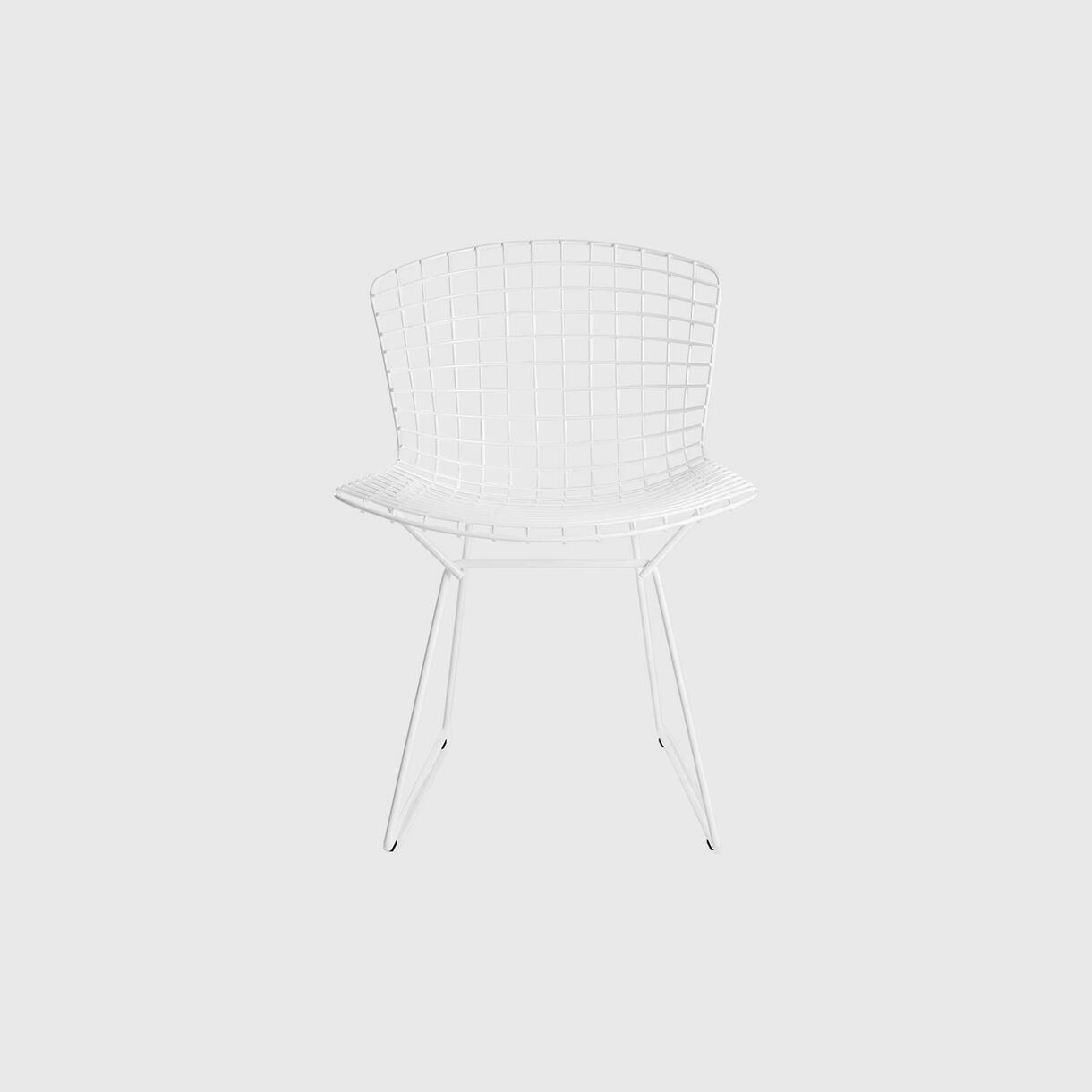Bertoia Outdoor Side Chair, White
