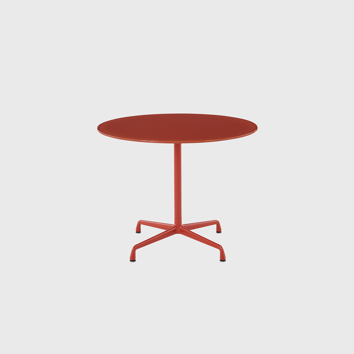HM x Hay - Eames Table with Universal Base, Iron Red