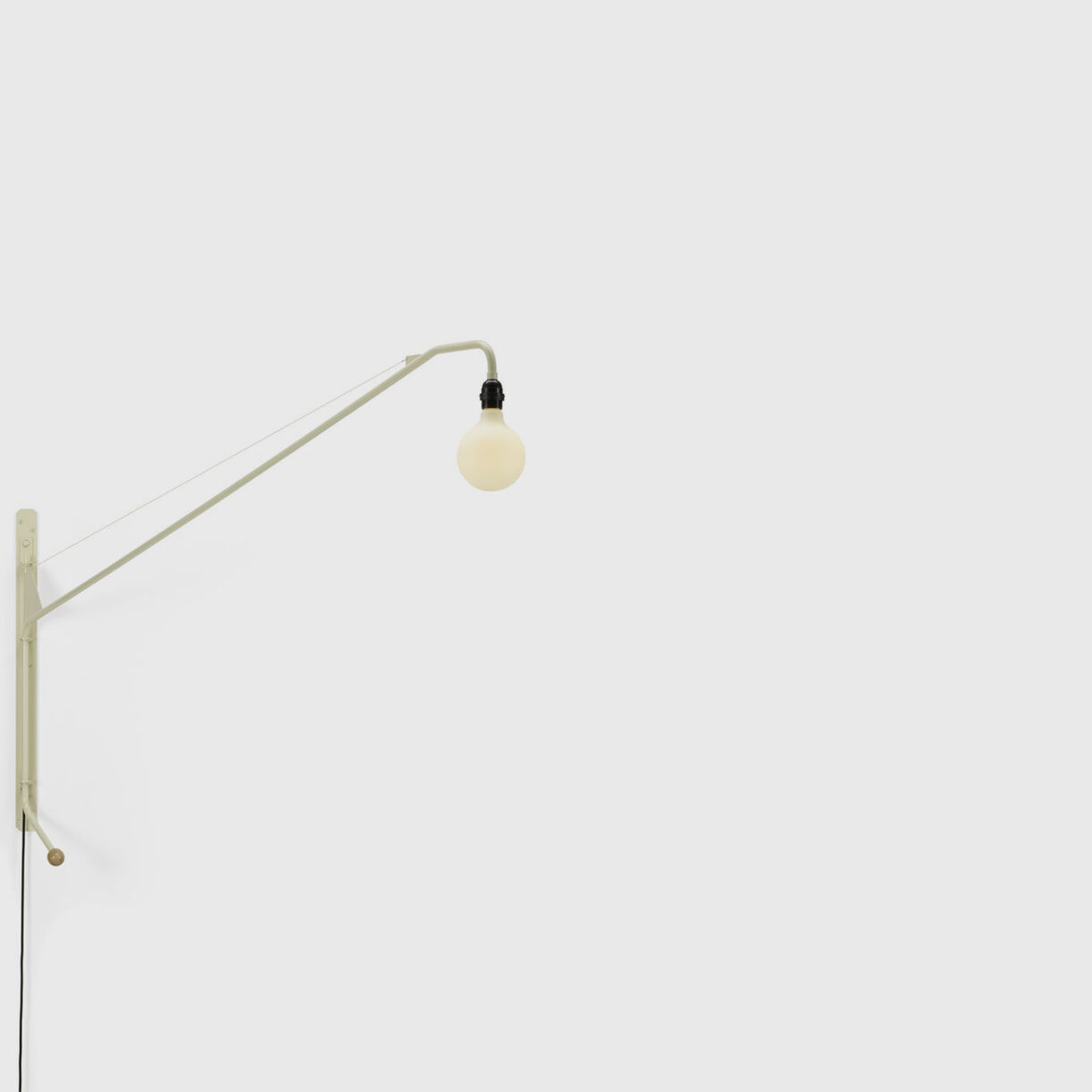 Petit Potence Wall Lamp, Ecru