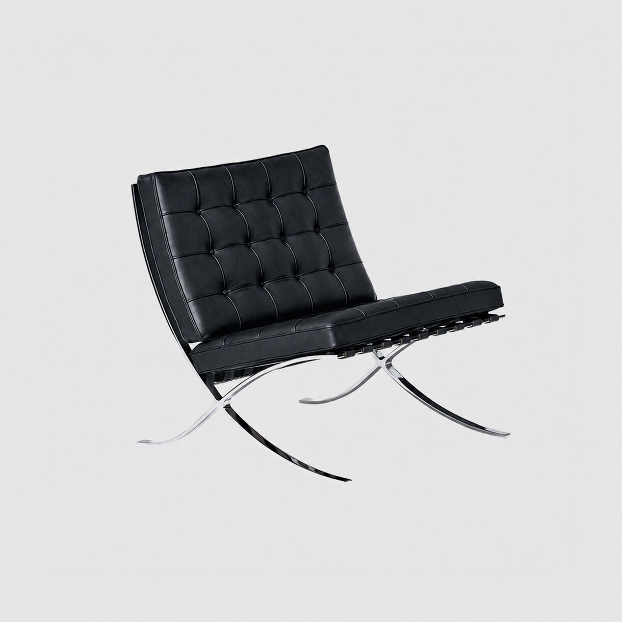 Barcelona Lounge Chair, Venezia Black