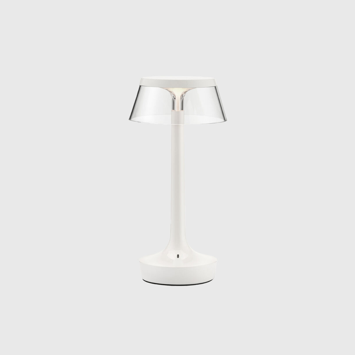 Bon Jour Unplugged Lamp, Almost White
