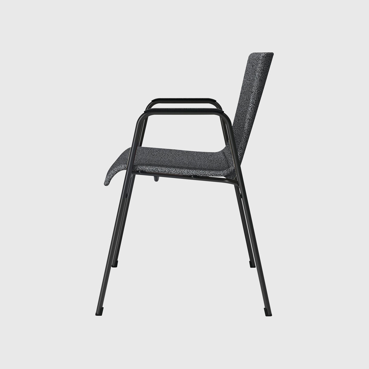Liz-M Chair, Grey, Side